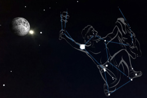 Orion in Sky View app