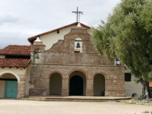 The church entry at Mission San Antonio