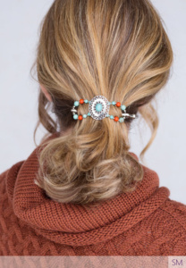 Hair care clips while camping